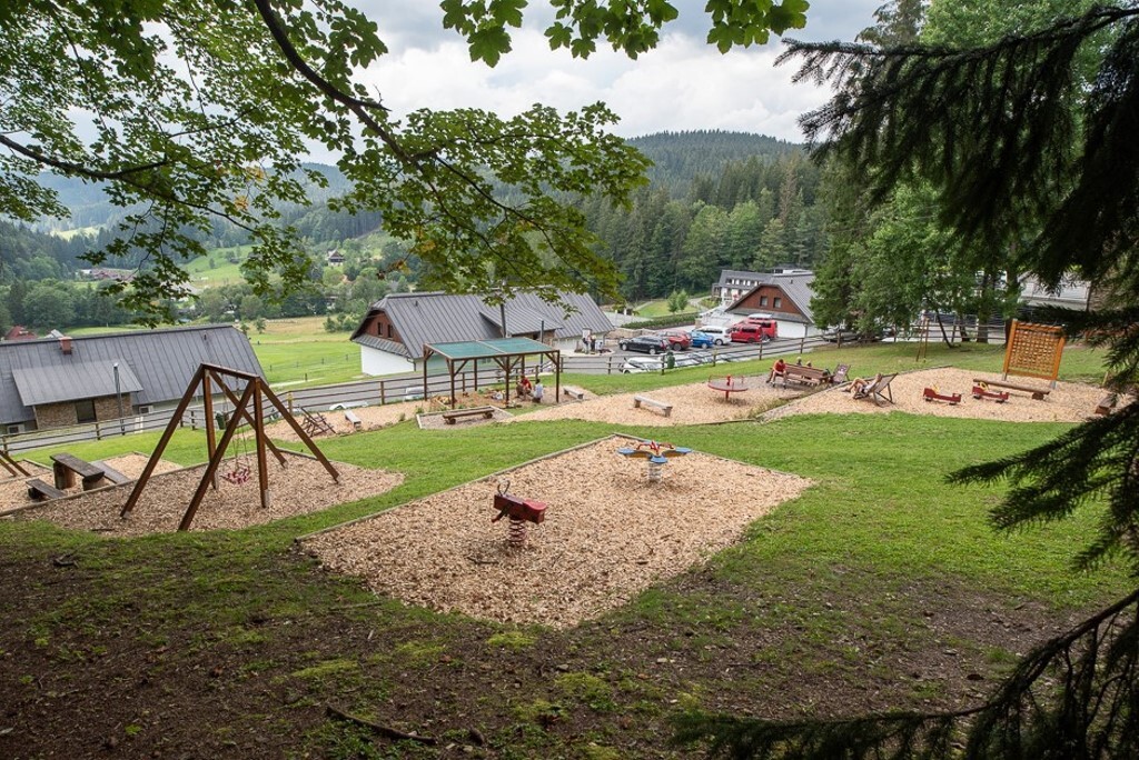 Jupíkovo dětské hřiště u Wellness hotelu Horal