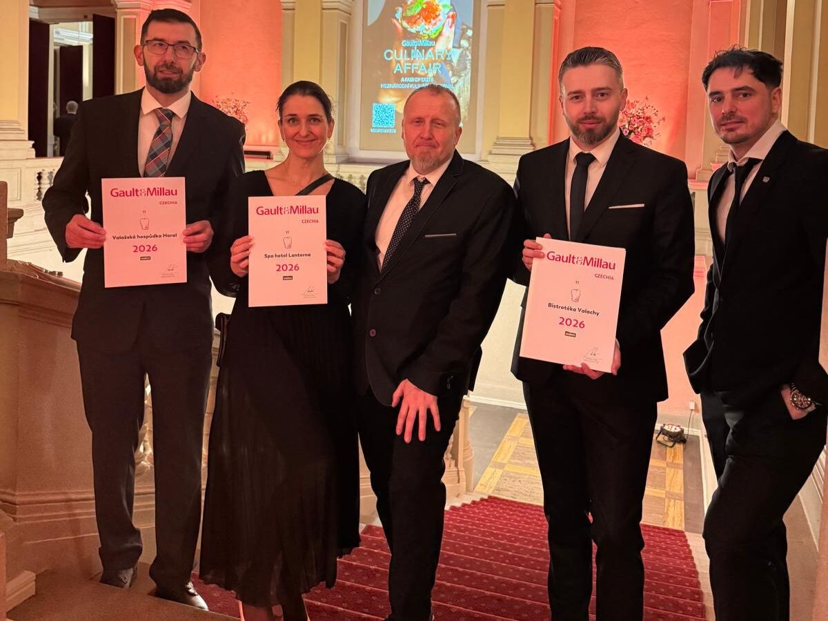 Restaurace Spa hotelu Lanterna, Wellness Horal a Bistrotéka Valachy získali ocenění Gault&Millau