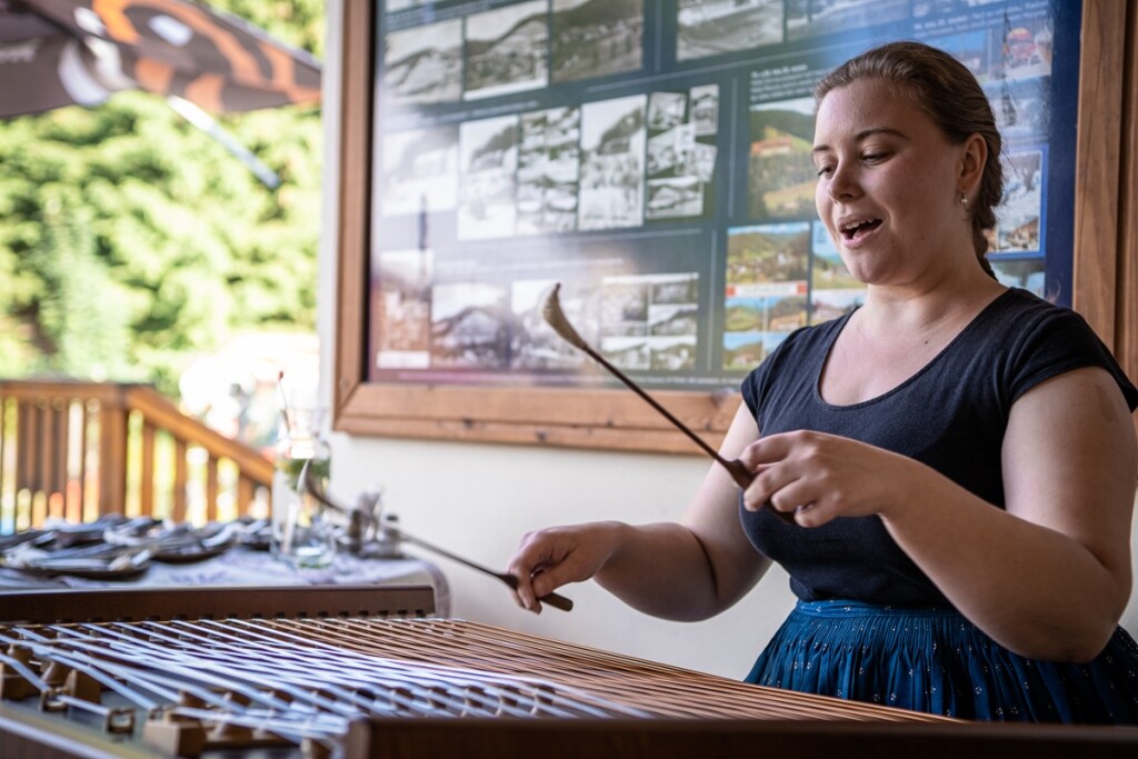 Cimbál Anežky Tkáčové v Bistru Razula, 6. 8. 2021