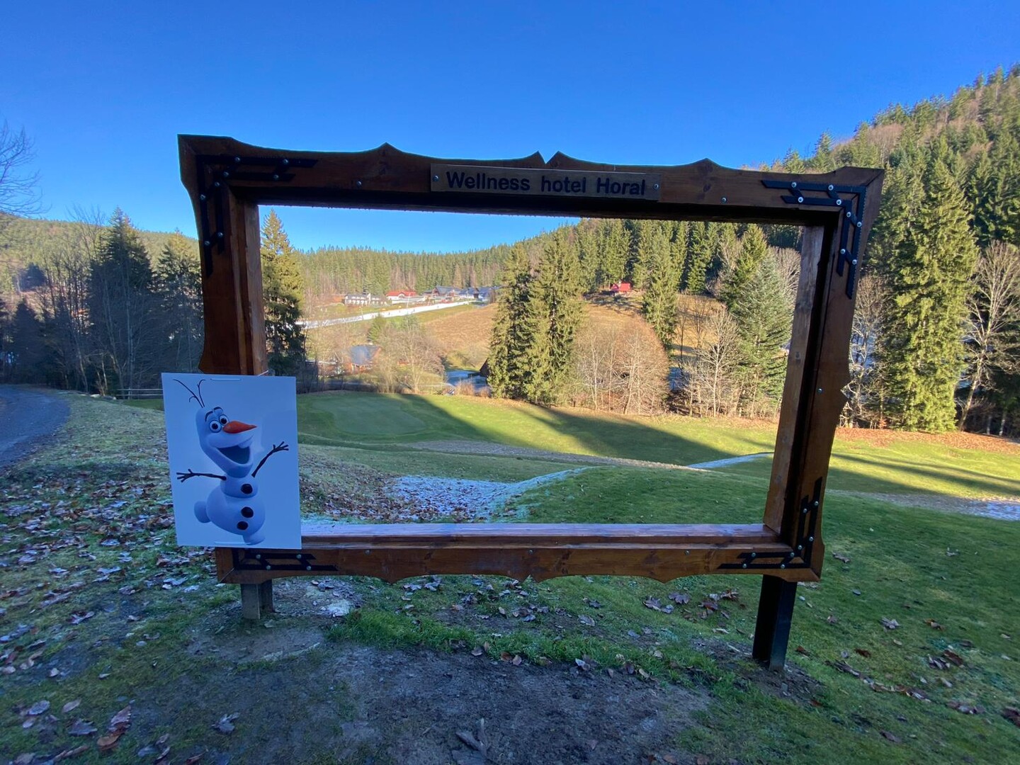 Zimní pohádková stezka se skřítkem Horalem