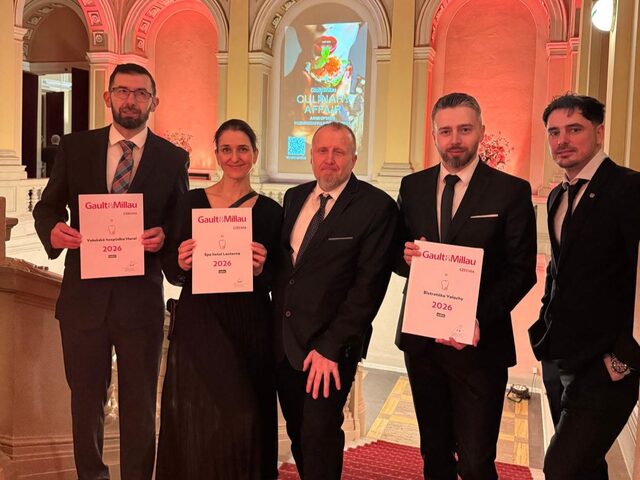 Restaurace Spa hotelu Lanterna, Wellness Horal a Bistrotéka Valachy získali ocenění Gault&Millau