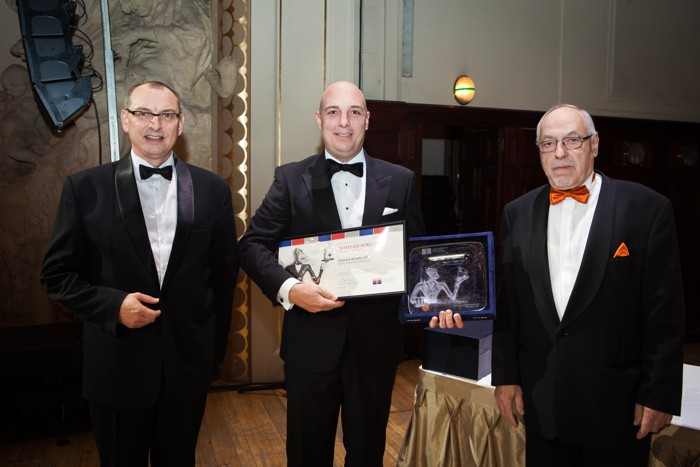 Ředitel Resortu Valachy Tomáš Blabla získal ocenění Hoteliér roku 2014